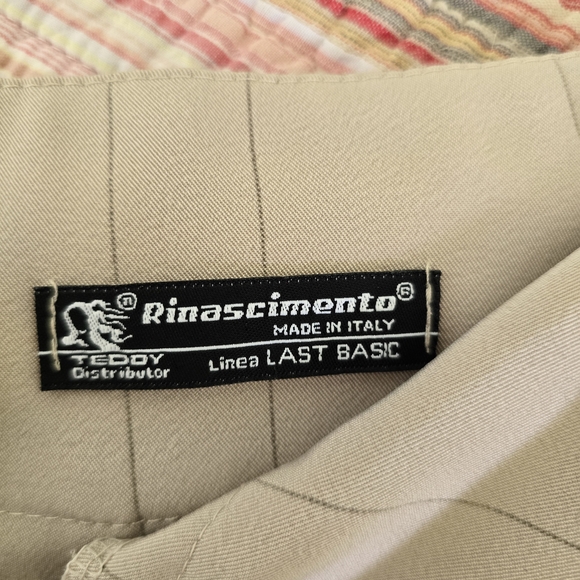 Rinascimento Beige Wide Leg Trousers - Picture 4 of 6